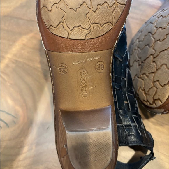 Rieker Sina 78 Heel Schwarz Black (Women's) Size 39 Euro, US 8 - Picture 6 of 9